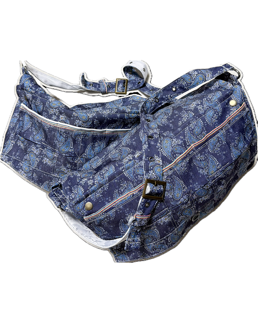 Blue Flower Shoulder bag